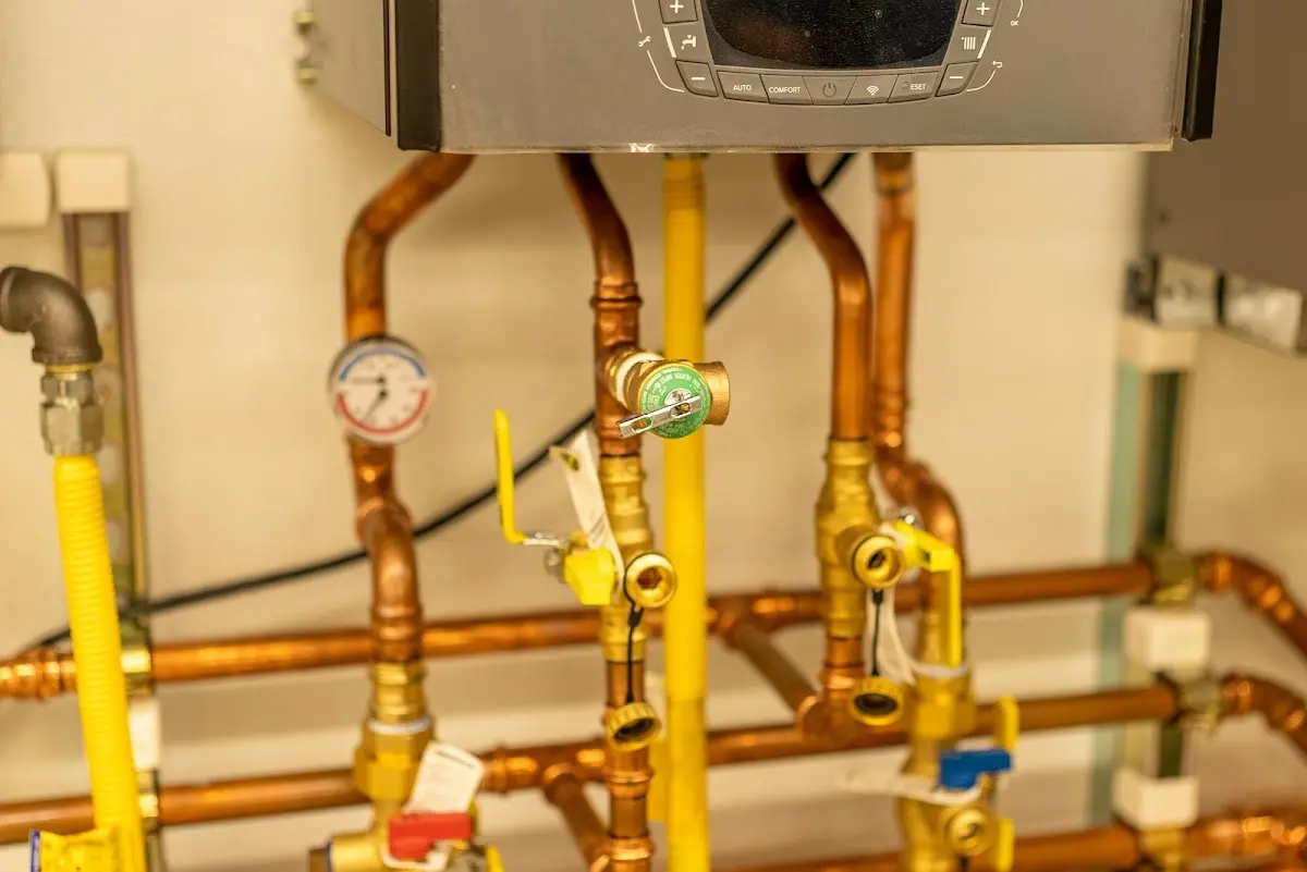 Licensed technician providing Backflow Prevention for a homeowner in Brewer